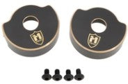 MEUS Racing H10 Brass Rear Axle Portal Cover Counterweight for 1/10 Vanquish H10 Optic set