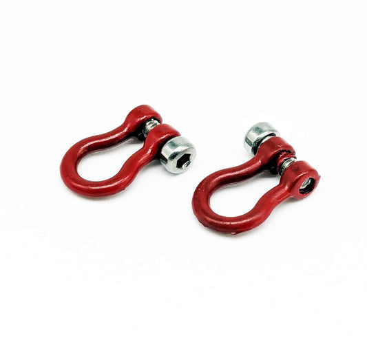 Manilles (Shackles) Rouge 1/24 en métal (2)