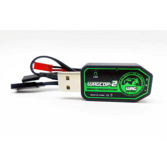 USB programming card for WAG servo
