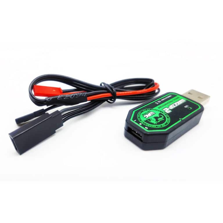 USB programming card for WAG servo
