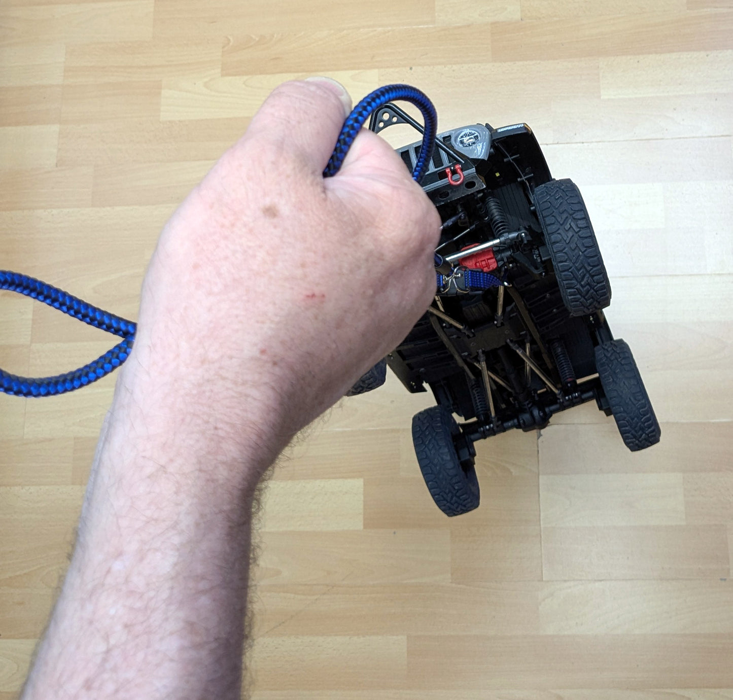 Tow rope pulling cable with hooks for 1/10, 1/8, 1/6, 1/5 RC’s