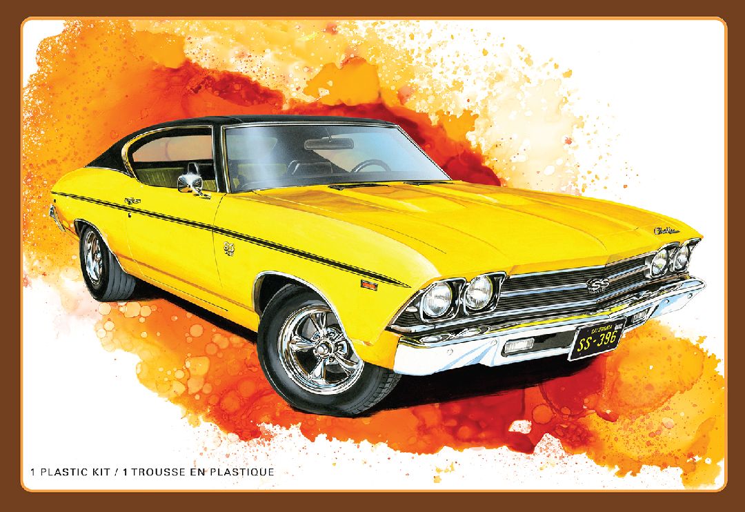 AMT 1/25 1969 Chevy Chevelle SS 396 Hardtop Model Kit