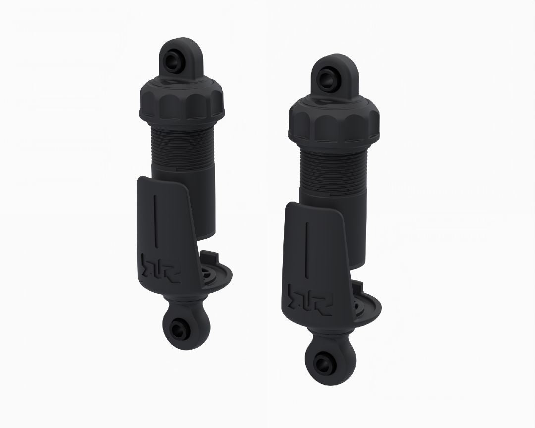 Arrma Shock Set with oil - Black w/Bump stop