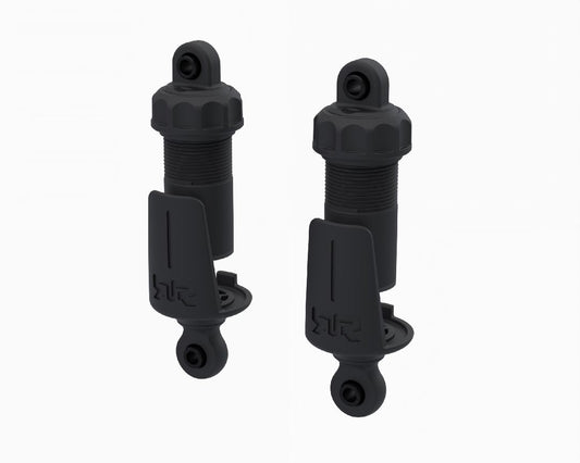 Arrma Shock Set with oil - Black w/Bump stop