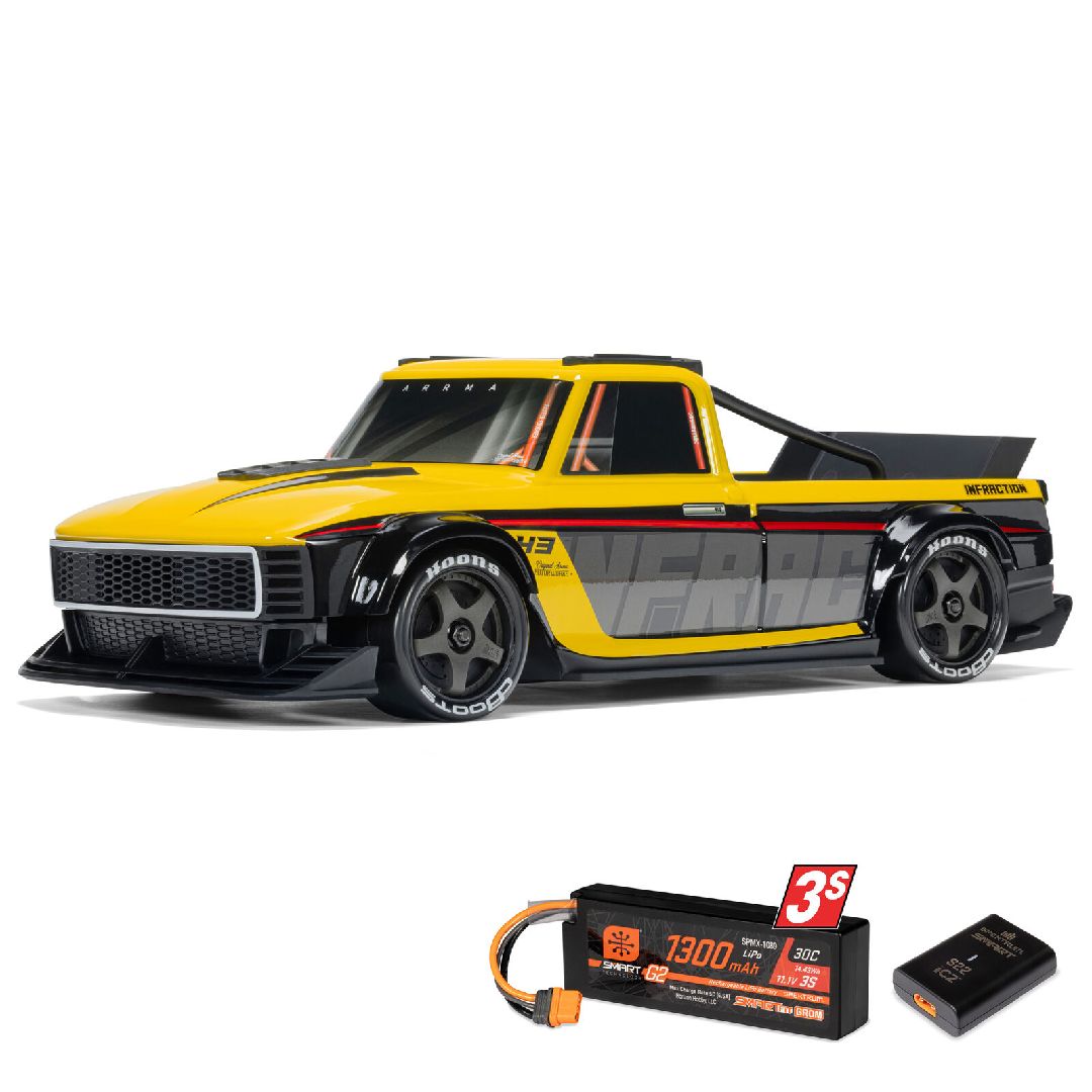 Arrma 1/12 INFRACTION GROM 3S 4X4 Brushless RTR