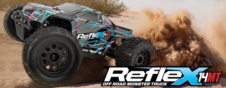Team Associated 1/14 Reflex 14MT 4x4 RTR - Blue