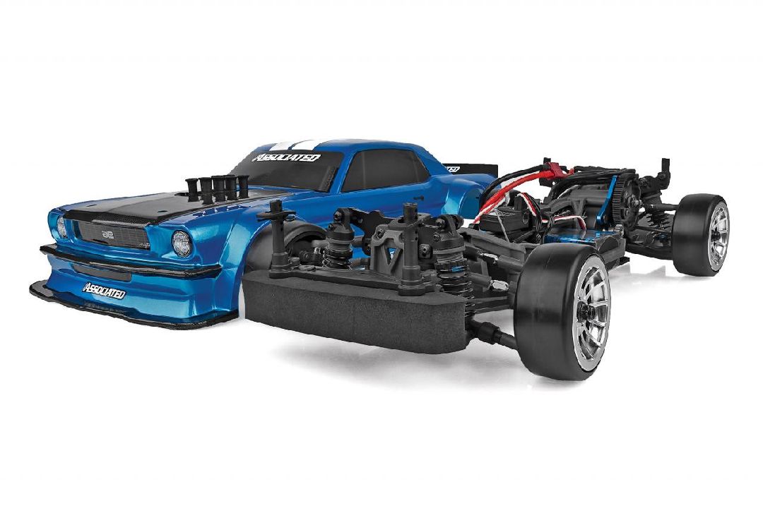 Team Associated 1/10 DC10 Drift Car 2wd RTR - Blue