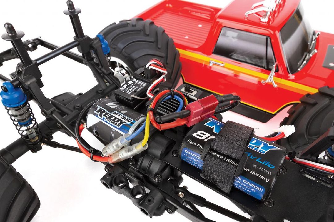 Team Associated 1/12 MT12 4x4 RTR - Red