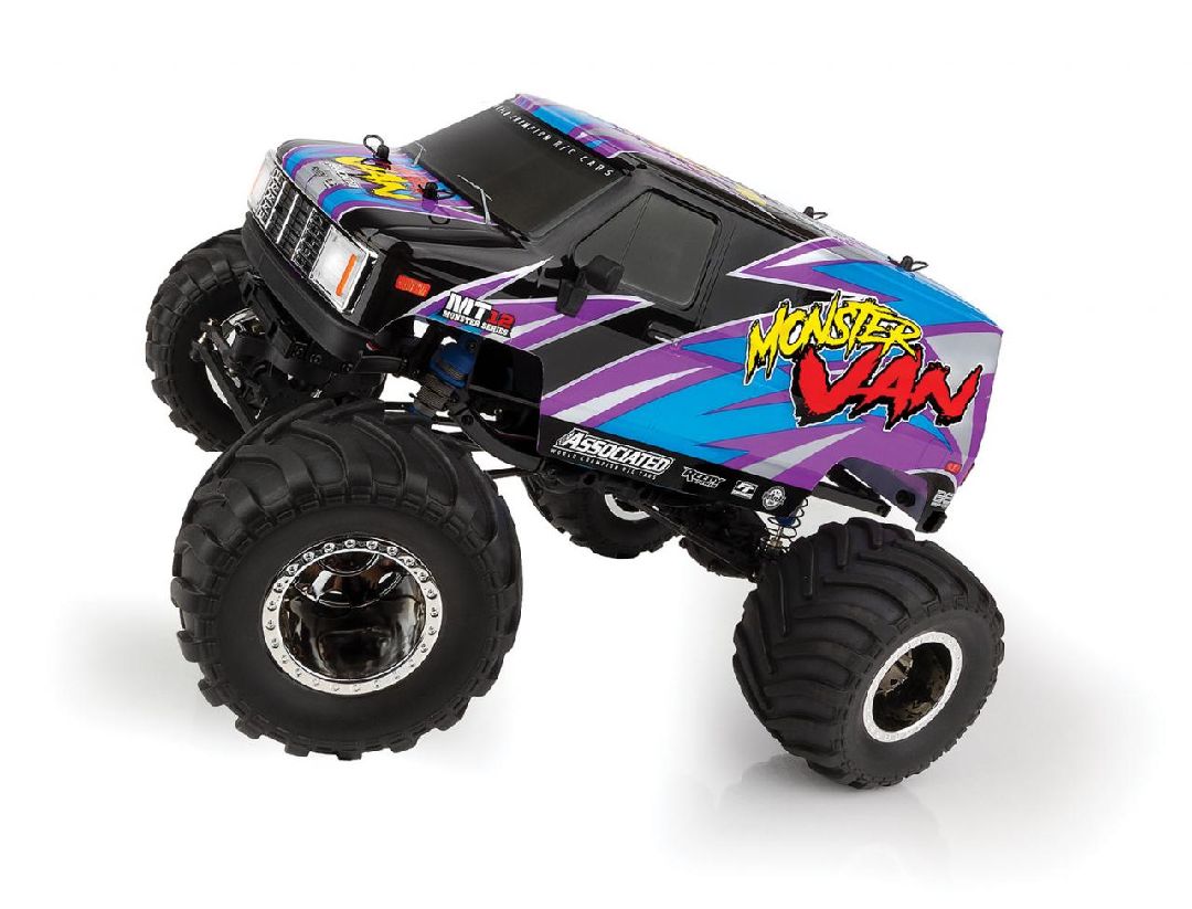 Team Associated 1/12 MT12 Monster Van 4x4 RTR - Purple
