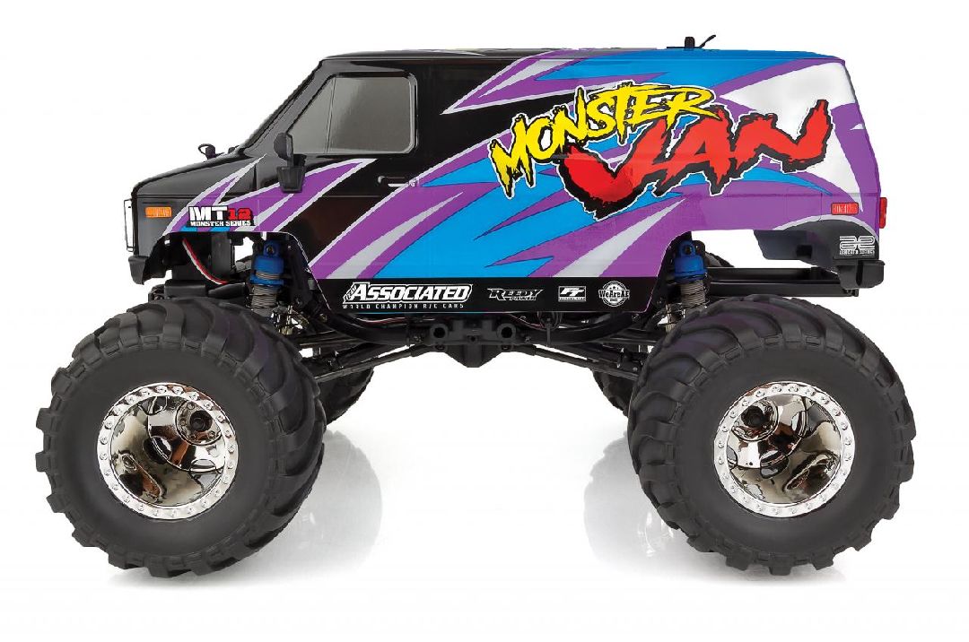 Team Associated 1/12 MT12 Monster Van 4x4 RTR - Purple
