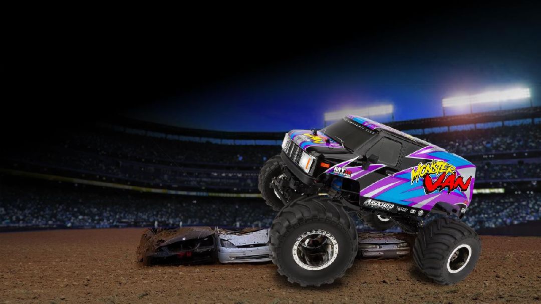 Team Associated 1/12 MT12 Monster Van 4x4 RTR - Purple