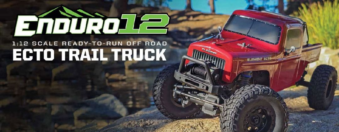 Element RC 1/12 Enduro12 Ecto 4x4 RTR - Red