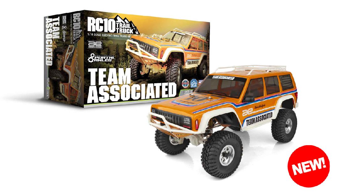 Team Associated 1/10 RC10 Trail Truck, 4x4 Portal Kit