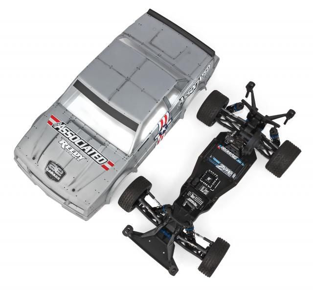Team Associated 1/10 SR10M Dirt Oval 2wd RTR - Grey