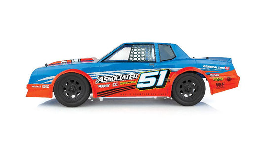 Team Associated 1/10 SR10M Dirt Oval 2wd RTR - Blue w/Battery & Charger
