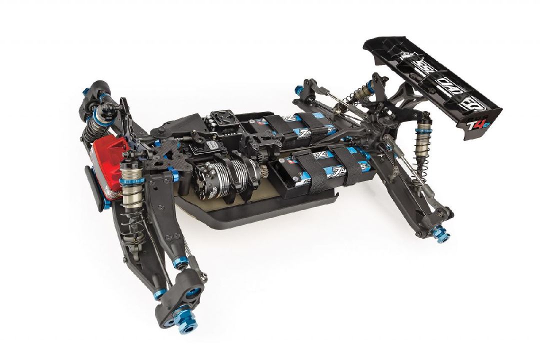 Team Associated 1/8 RC8T4e 4wd Team Kit with Gearbox Upgrade