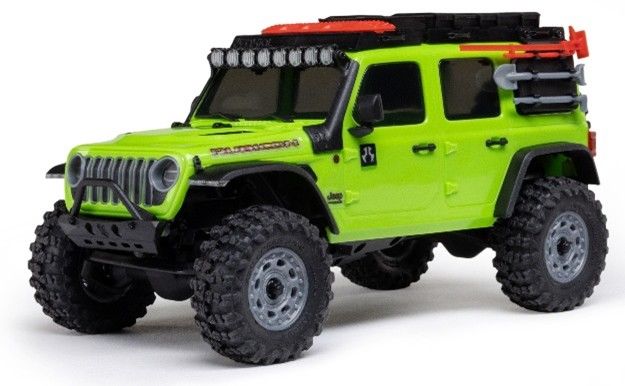 Axial 1/30 SCX30 Jeep Wrangler JLU Brushed 4x4 RTR B&C Incl