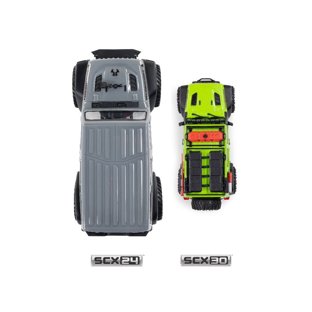 Axial 1/30 SCX30 Jeep Wrangler JLU Brushed 4x4 RTR B&C Incl