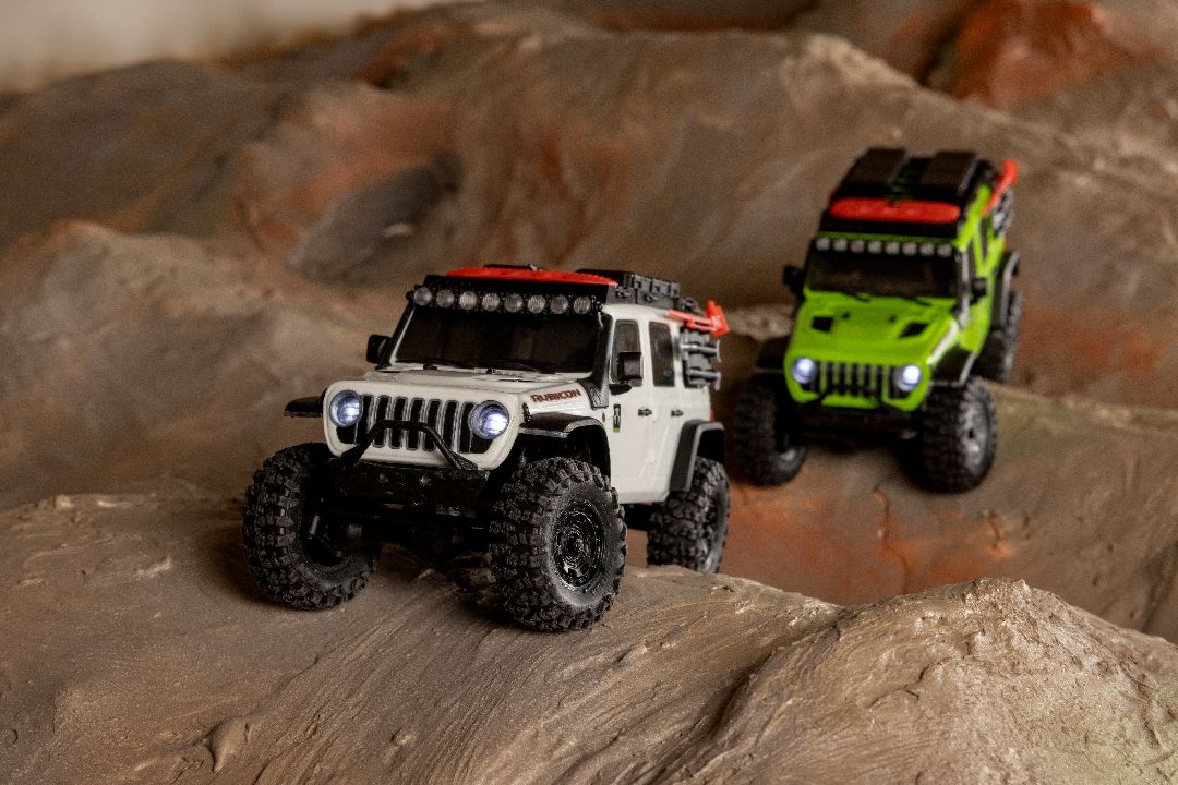 Axial 1/30 SCX30 Jeep Wrangler JLU Brushed 4x4 RTR B&C Incl