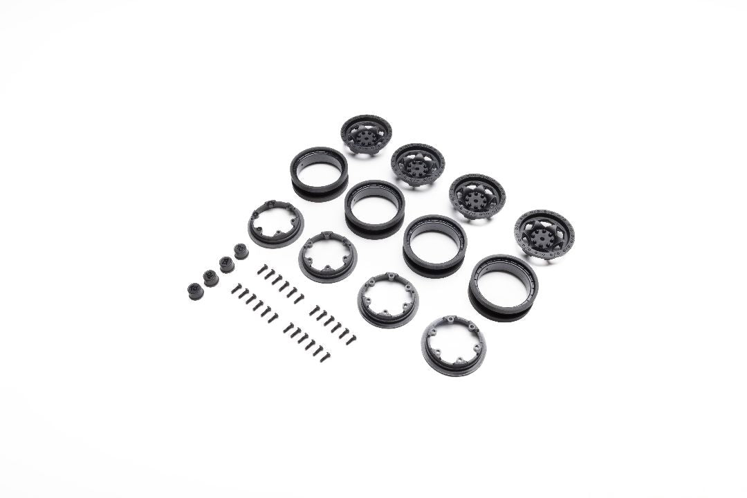 Axial Trail Gear 1.9 Beadlock Wheel Set (4)