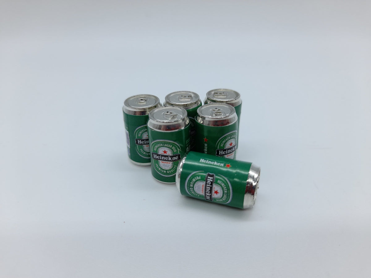 Set of (6) Beer cans 1/6
