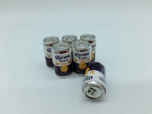 Set of (6) Beer cans 1/6
