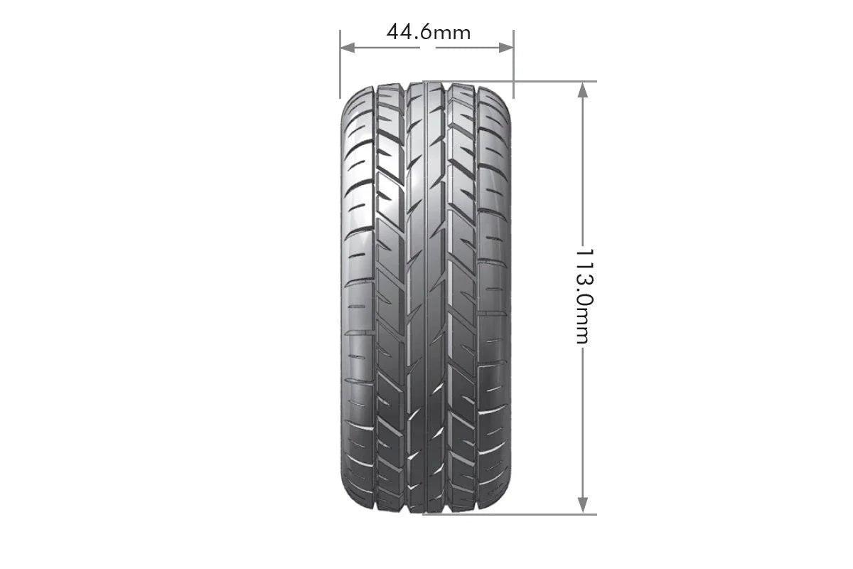 Louise Tires & Wheels 1/8 B-ROCKET Soft Black 17mm (2)