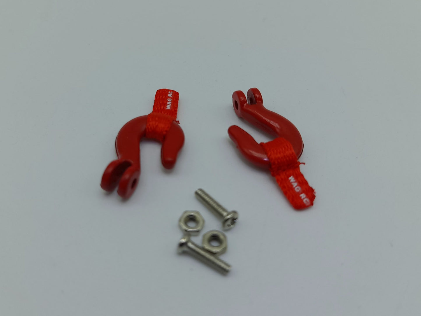Set of (2) RED Hook for 1/10 RCs