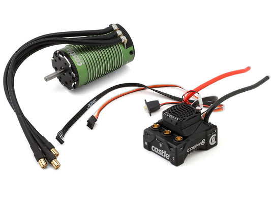 Castle Creations Cobra 8 6S 1/8 Scale Brushless Motor & ESC Combo (2650kV) w/1512 V2 Sensored Motor