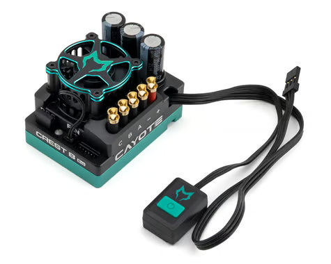 Cayote Crest 8 EVO 1/8 200A Sensored Brushless ESC w/Bluetooth