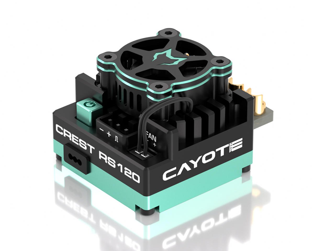 Cayote Crest RS120 1/10 Stock 120A Sensored Brushless Competition ESC