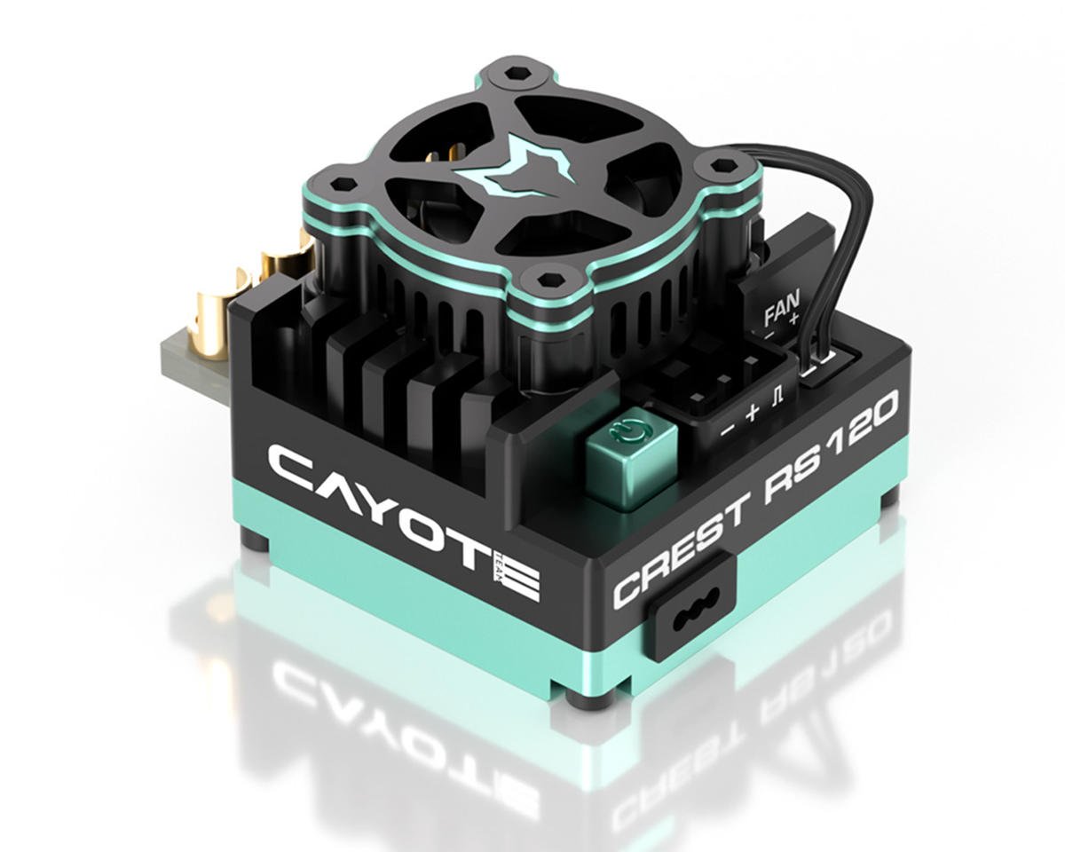 Cayote Crest RS120 1/10 Stock 120A Sensored Brushless Competition ESC