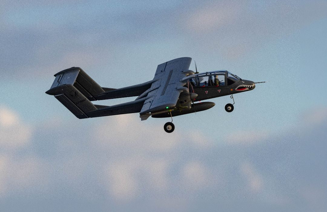E-Flite Micro OV-10 Bronco 645mm BNF Basic with AS3X/SAFE