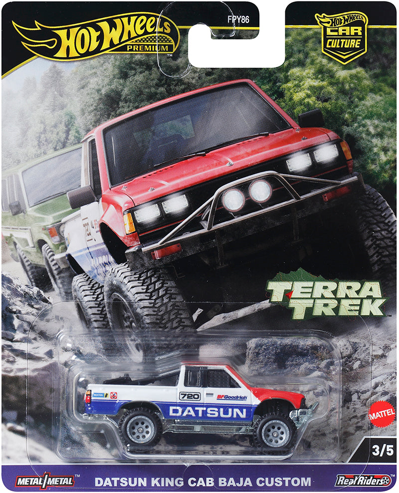 Hot Wheels Premium Car Culture - Terra Trek Datsun King Cab Baja Custom