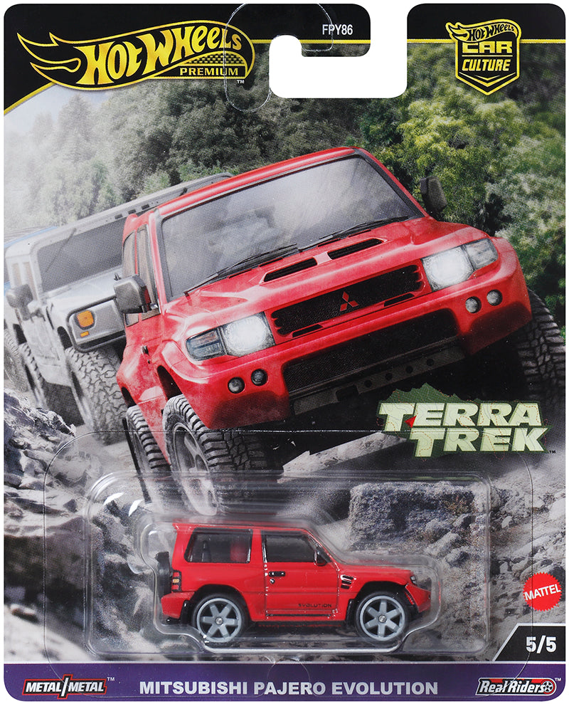 Hot Wheels Premium Car Culture - Terra Trek Mitsubishi Pajero Evolution