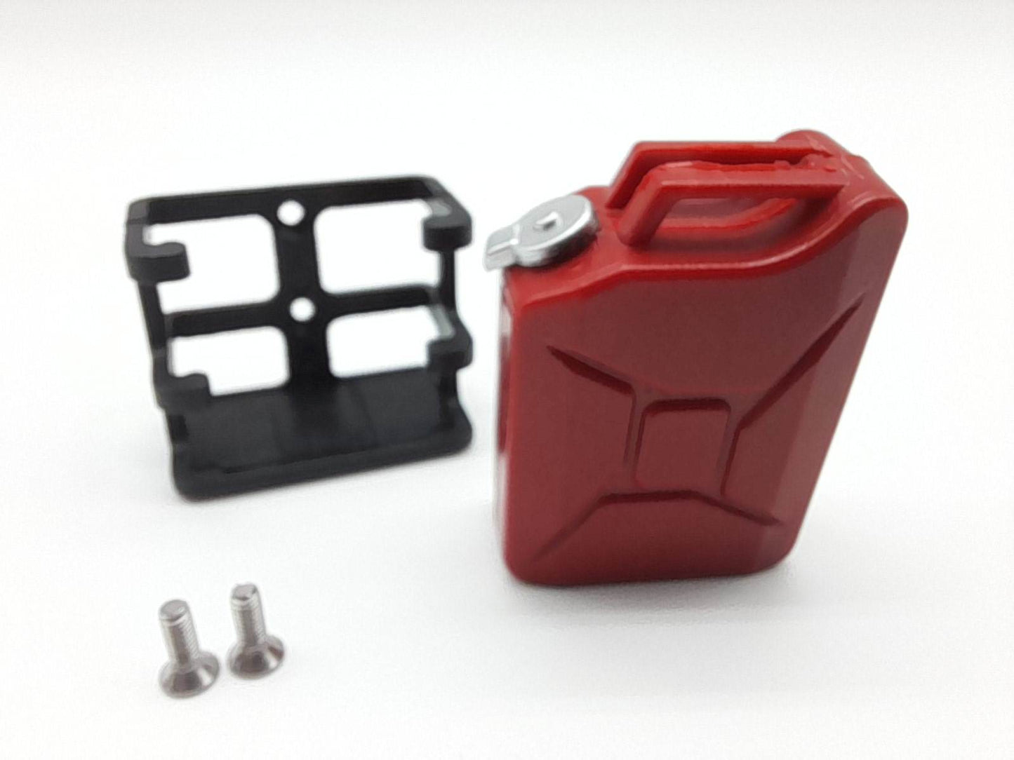 Small decorative gas can 1/10 red