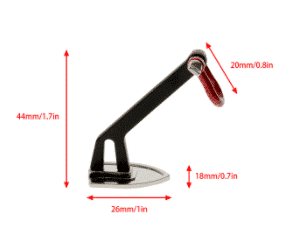 1/10 black winch anchor