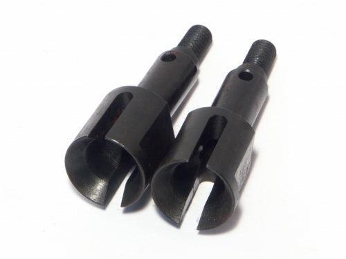 Axle, 8X9X44mm, Black, (2pcs), Savage X