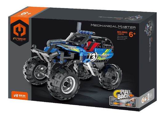 iM.Master Pull Back Off-Road Vehicle - Blue