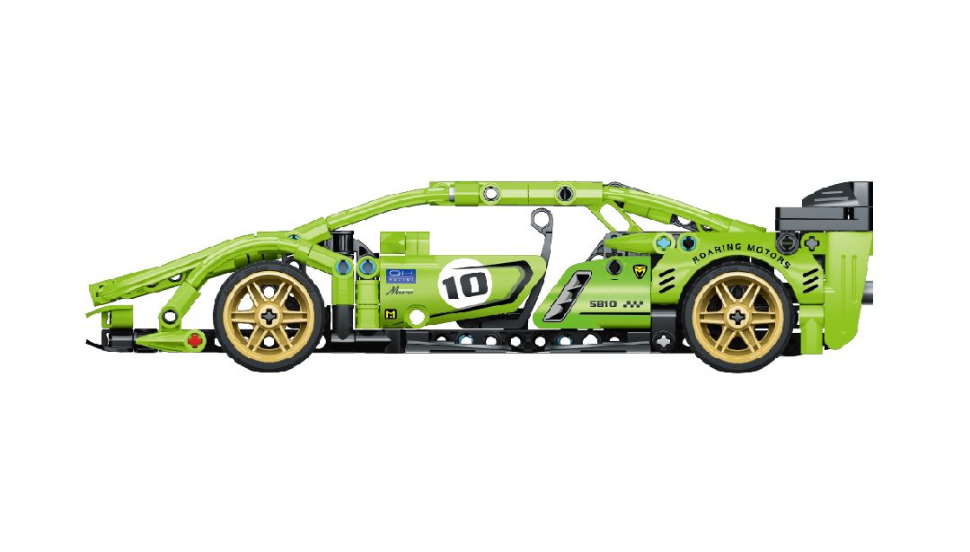 iM.Master - 5810 - Pull back Super Car, Green