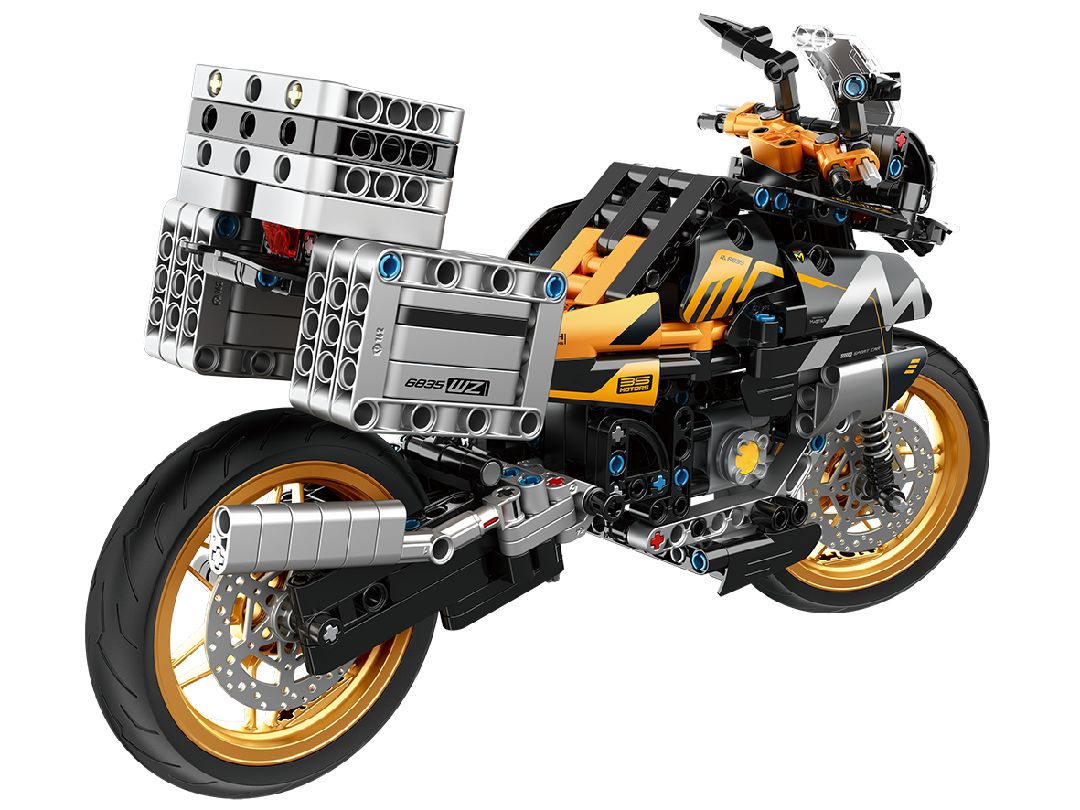 iM.Master - 6835 - Building Block Motorcycle - Black