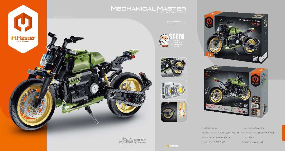 iM.Master - 6836 - Building Block Motorcycle