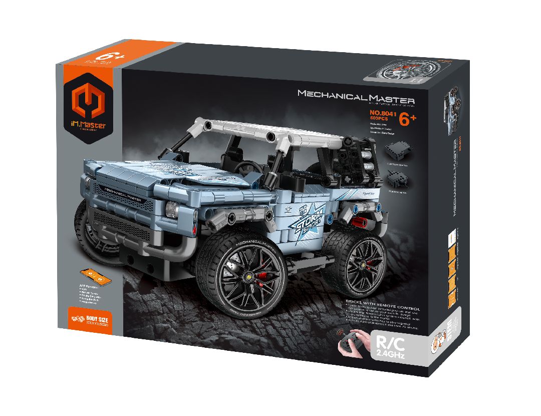 iM.Master - 8041 - R/C Off-Roader - Blue - 503 pcs