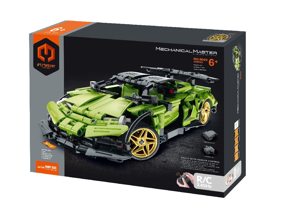 iM.Master - 8042 - R/C Super Car - Green