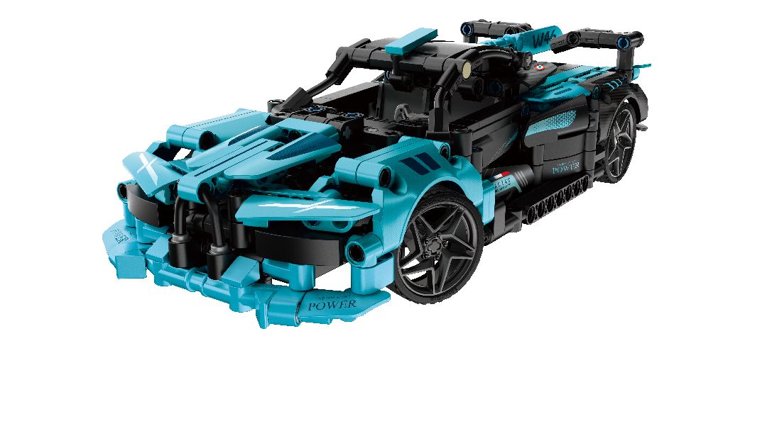 iM.Master - 8046 - R/C Super Car - Bright Blue
