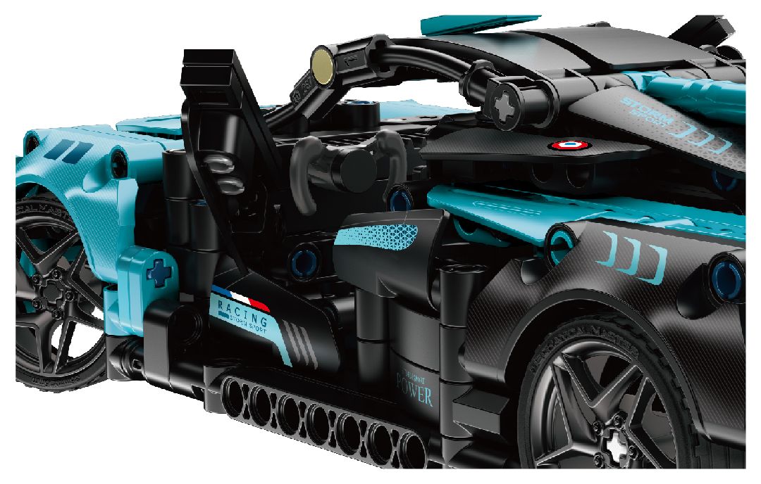 iM.Master - 8046 - R/C Super Car - Bright Blue