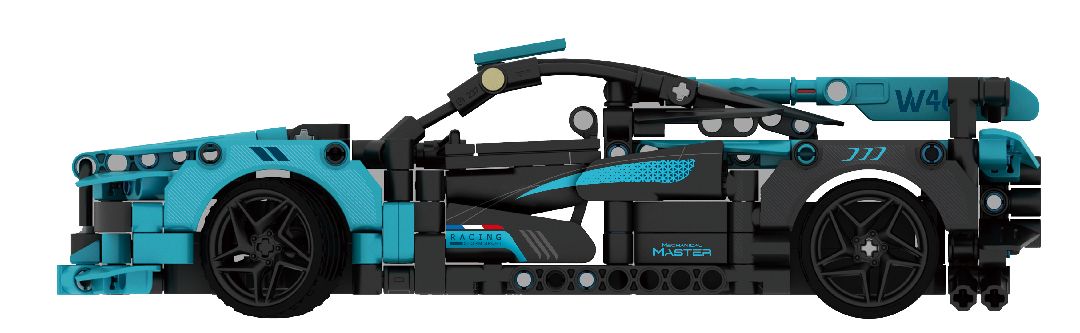 iM.Master - 8046 - R/C Super Car - Bright Blue