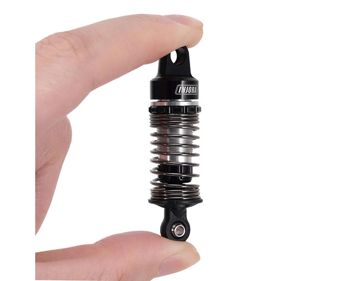 Injora Arrma® Grom™ Aluminum Threaded Oil Shocks Set (Black)