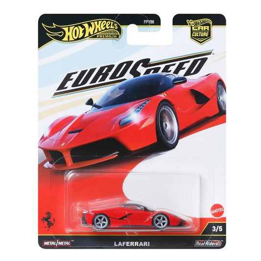 Hot Wheels Premium Car Culture EuroSpeed - Laferrari