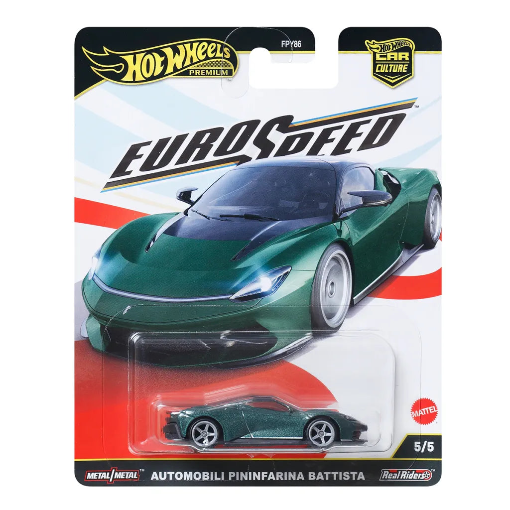 Hot Wheels Premium Car Culture EuroSpeed - Automobili Pininfarina Battista